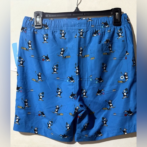 Original Penguin by Munsingwear Jethro Haynes Blue Swimwear French Blue Size-S - Picture 6 of 9